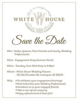 South Carolina Florist Hosts Wedding Get Together