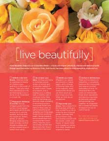 LIVE LIKE A FLOWER: Live Beautifully LIVE LIKE A FLOWER: Live Beautifully