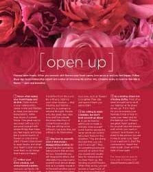 Handouts: Live Like a Flower