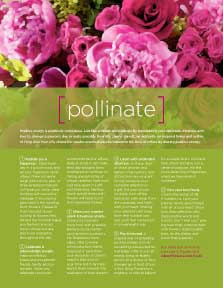 LIVE LIKE A FLOWER: Pollinate LIVE LIKE A FLOWER: Pollinate