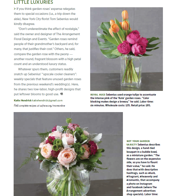 Put Last Weekend’s Garden Roses to Good Use