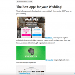 Wedding Apps for your wedding image