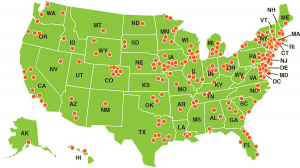 Petal It Forward - participating cities