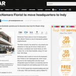 Image of article on McNamara Florist