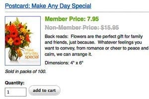 Personalized Postcards Pay Off for Illinois Florist