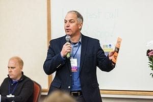 “Thank you for taking the time away from your shop to attend this event,” said event sponsor Bill LaFever, president of The Bill Doran Company.