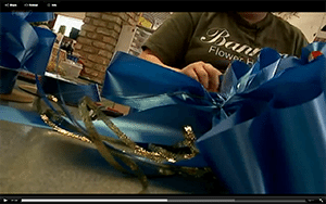 Indiana Florist Helps City Grieve Loss of Young Officer