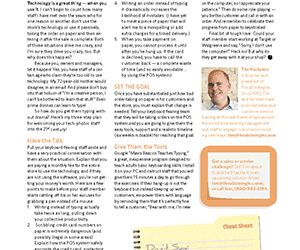 Put Down the Paper and Embrace POS