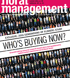 New Study Provides Insights on Three Generations of Flower Buyers