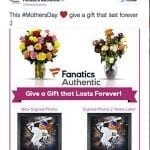 Fanatics Authentic is among several marketers SAF has contacted about changing their negative marketing tactics in the weeks before Mother’s Day.