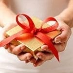 image of gift box with bow