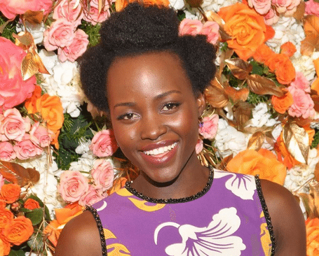 On the Red Carpet, a Wall of Flowers