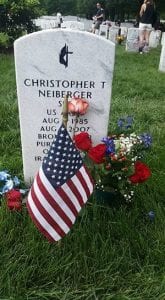 headstones at Arlington National Cemetery