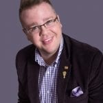 Justin Degonia, AIFD,PFCI, of New Leaf Flower & Plant Shop in Poplar Bluff, Missouri