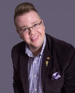 Justin Degonia, AIFD,PFCI, of New Leaf Flower & Plant Shop in Poplar Bluff, Missouri