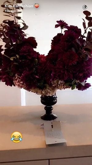 Kim Kardashian West shared a photo