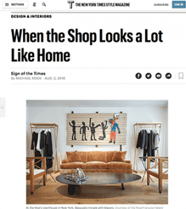 High-end boutiques are increasingly trying to pull in customers with showrooms that look more like elegant homes and less like stores.