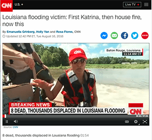 In Louisiana, Business Owners and Residents Struggle Against Deadly Floods