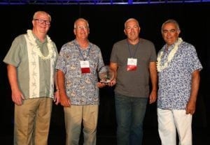 L to R: Dwight Larimer, Ted Dahlson, Tony Dahlson and Gabriel Becerra.