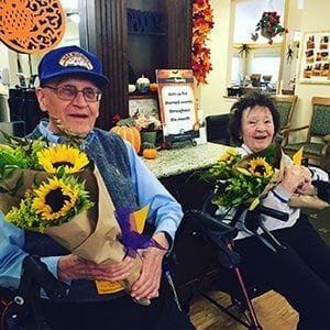 Sunflower Flats in Tillamook, Oregon, asked for suggestions for Petal It Forward giveaway sites. One overwhelming response: retirement homes.