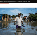 Flooding in parts of South America has impacted some of the flower growing regions