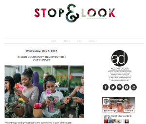 “Philanthropy and giving back to the community is part of the core values of Accent Décor,” said Margaret Hofland, co-founder of Accent Décor and the company’s new director of philanthropy. The company recently hosted a workshop for 20 girls and mentors.