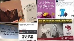As the voice of the industry, SAF contacts companies and asks them to reconsider their promotional approach of knocking floral gifts. Among the companies contacted this Mother’s Day season: Coach, Nothing Bundt Cakes, Costa, LOFT, Applebee's Neighborhood Grill and Bar and Jiffy Lube International.