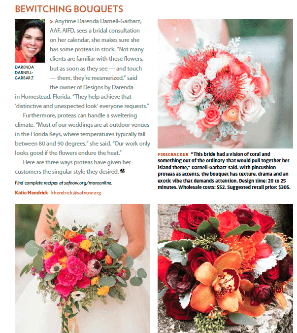 Protea: Go-To Flower for Hot Summer Weddings