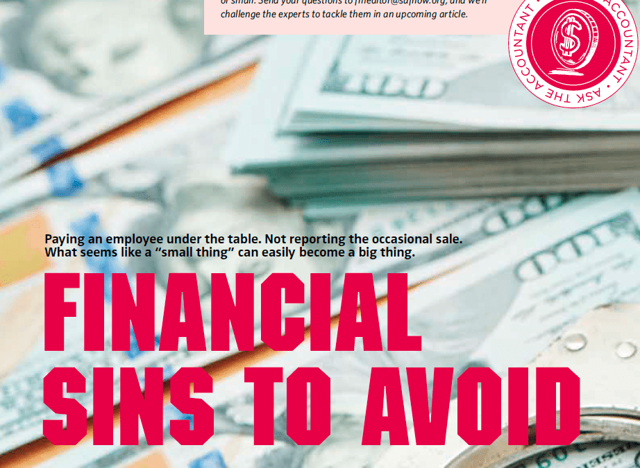 Financial Sins to Avoid