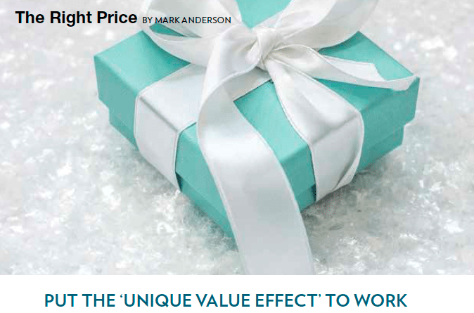 Do You Have the ‘Unique Value Effect’?