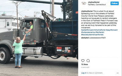 Petal It Forward Participants Recount Stories of Delight, Surprise and Comfort