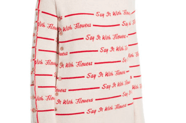 Bergdorf Goodman Puts Flowers Center Stage in Holiday Windows, Ads