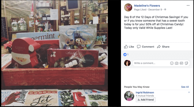 Pop Up Shop at Popular Clothier Boosts Illinois Florist’s Brand Exposure