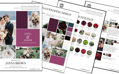 Get Ready for Wedding Season with Details Flowers Software