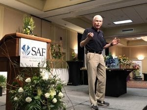 Paul Goodman, CPA, MBA, PFCI, author of “The Profit Minded Florist” and a Floral Management columnist, offered tips to increase efficiency