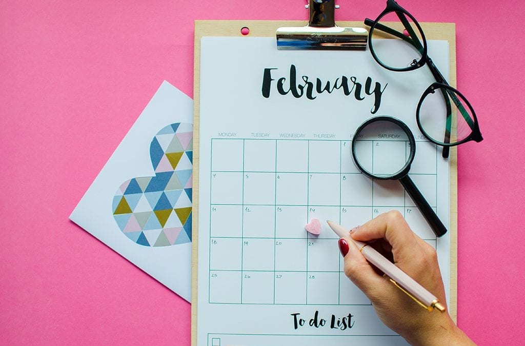 What’s On Your Valentine’s Day To-Do List Calendar?