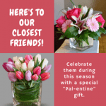 York Flowers wants singletons to feel the love this Valentine's Day.