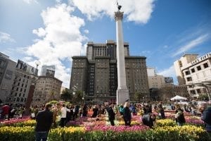 The giveaway, modeled after similar efforts in The Netherlands, was intended to promote tulips in the United States.