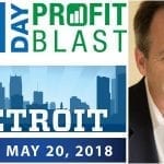 1-Day Profit Blast sponsored by Nordlie and Kennicott Brothers Company in Detroit on May 20 features Michael Pugh, AAF, of Pugh's Flowers in Memphis