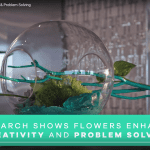 SAF’s “Two-Minute Trends: Creativity & Problem Solving” video points out the Texas A&M University research that shows workers’ idea generation and problem solving improves in workplace environments that include flowers and plants.