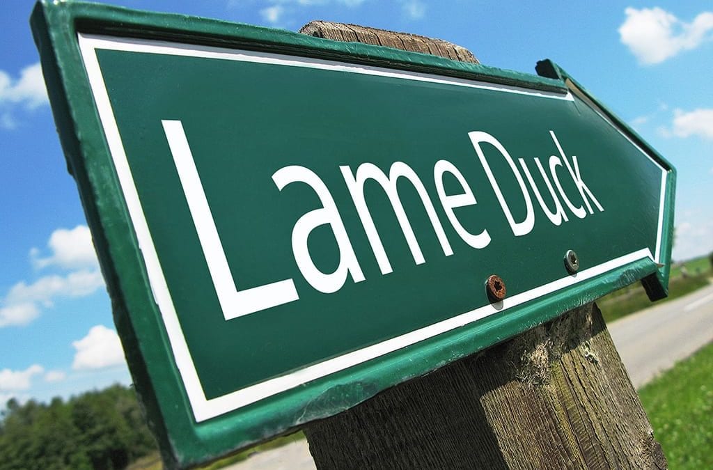 Appropriations Top Lame Duck Session Agenda
