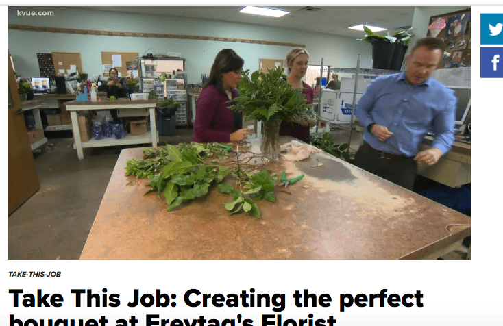 Freytag’s Florist in Austin, Texas