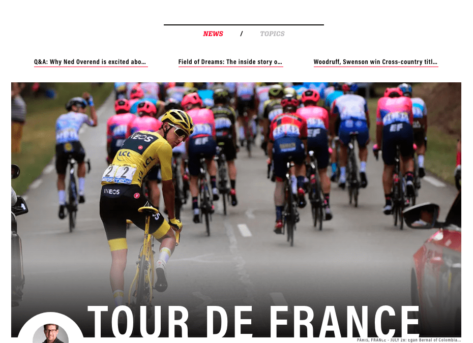 Tour de France Winner Has Ties to the Floral Industry