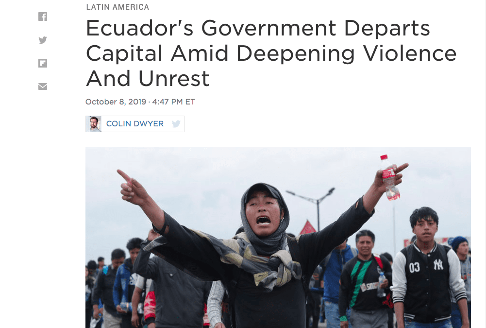 Unrest in Ecuador Leads to Disruptions in Floral Industry Supply Chain