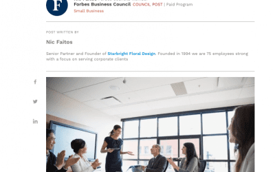 New York Florist Shares Business, Labor Advice with Forbes