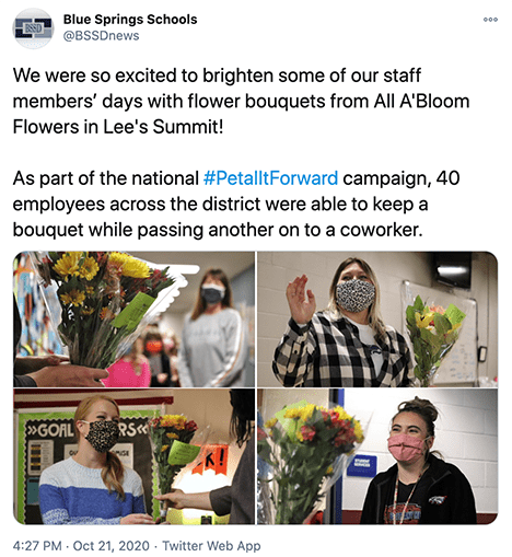 Florists Use ‘Petal It Forward’ to Boost Engagement