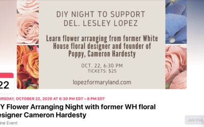 Exercise Your Right to Get Flowers in Front of Voters