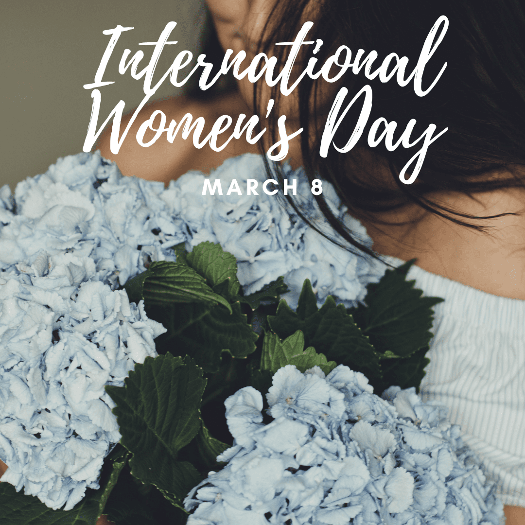 International Women's Day Valentine's Day - banner ad 177x175 pixels
