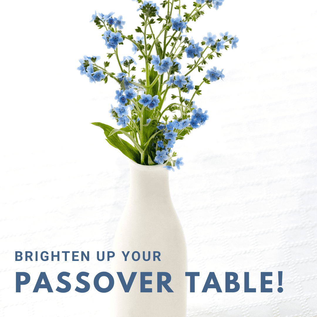 Brighten Up Your Passover Table Valentine's Day - banner ad 177x175 pixels
