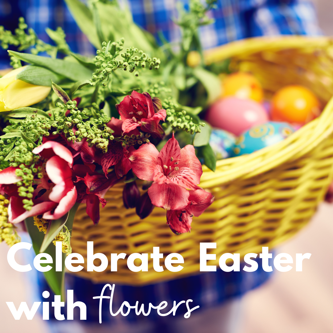 Celebrate Easter with Flowers Valentine's Day - banner ad 177x175 pixels